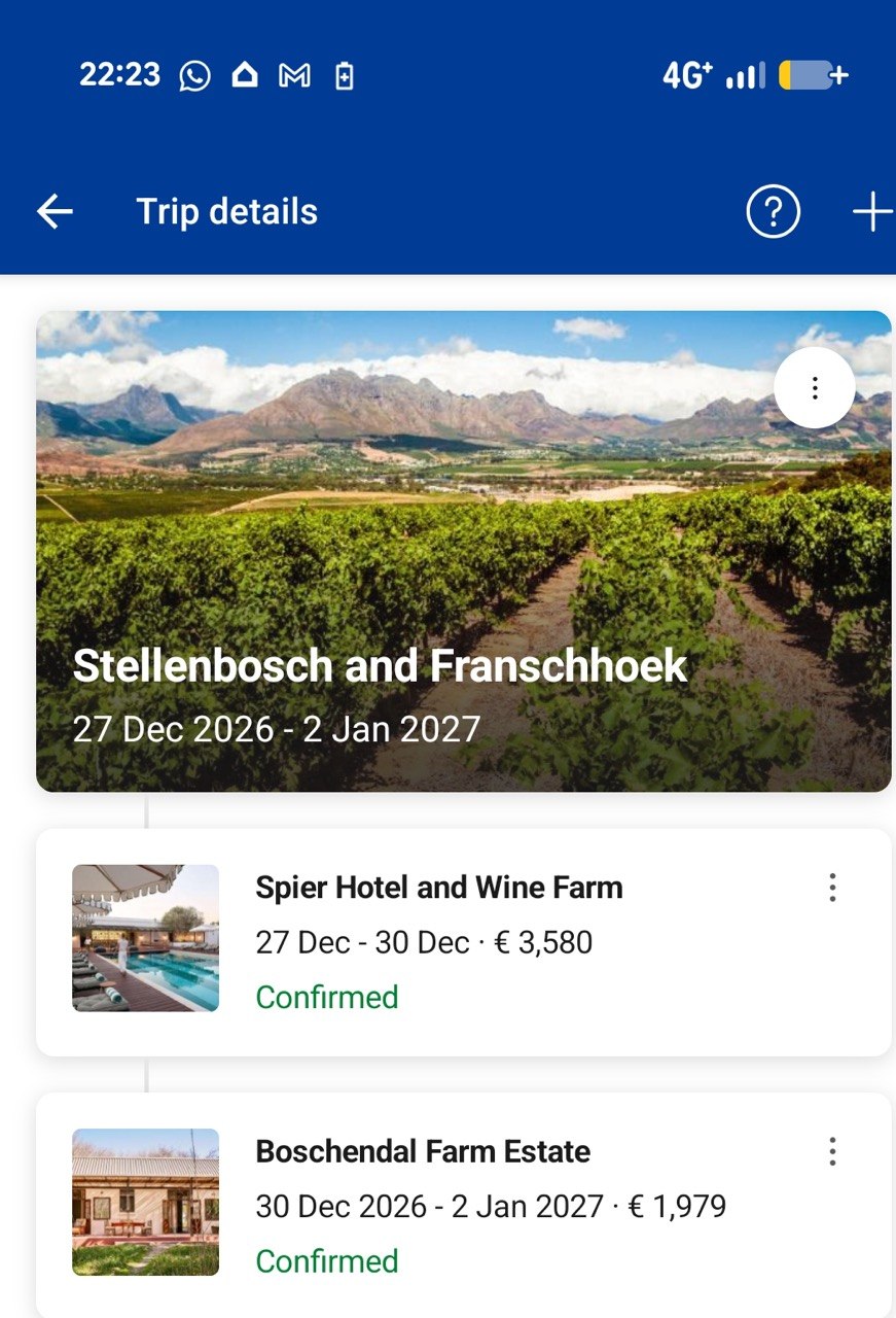Cape Town to Winelands